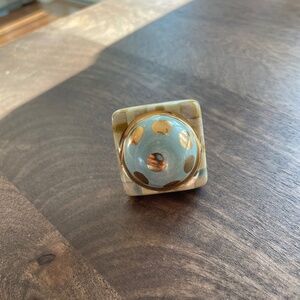 Mackenzie-Childs Handmade Vintage Knob Drawer Pull